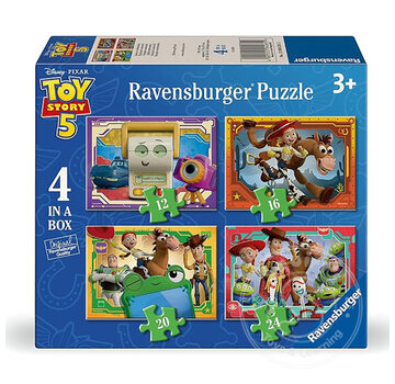 Ravensburger Ravensburger Toy Story 5: 4 in a Box 12/16/20/24 Pc Puzzle