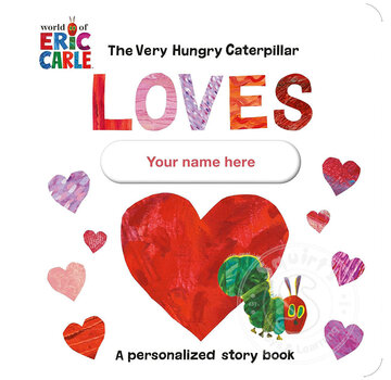 Penguin The Very Hungry Caterpillar Loves [Your Name Here]!