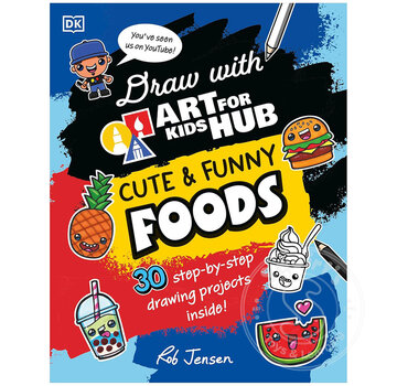Draw with Art for Kids Hub: Cute and Funny Foods