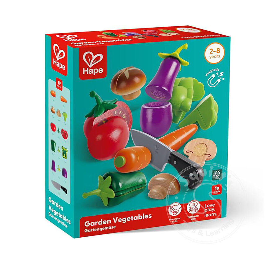 Hape Garden Vegetables Playfood