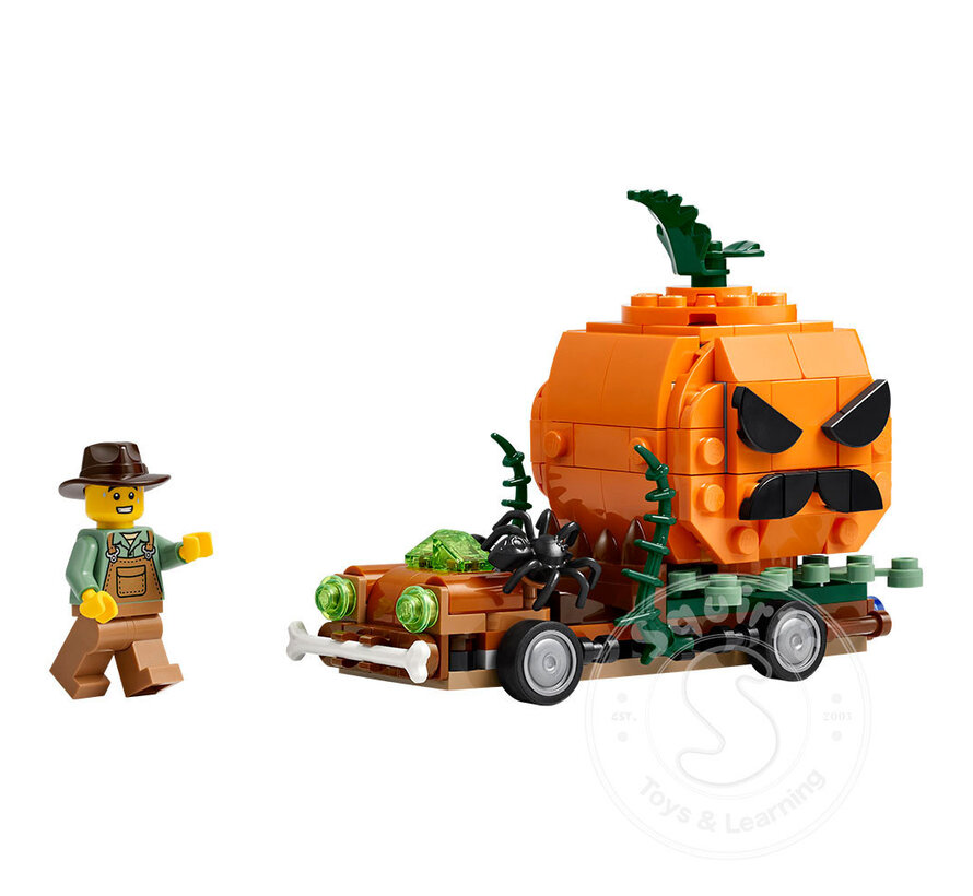 LEGO® Jack-O'-Lantern Pickup Truck