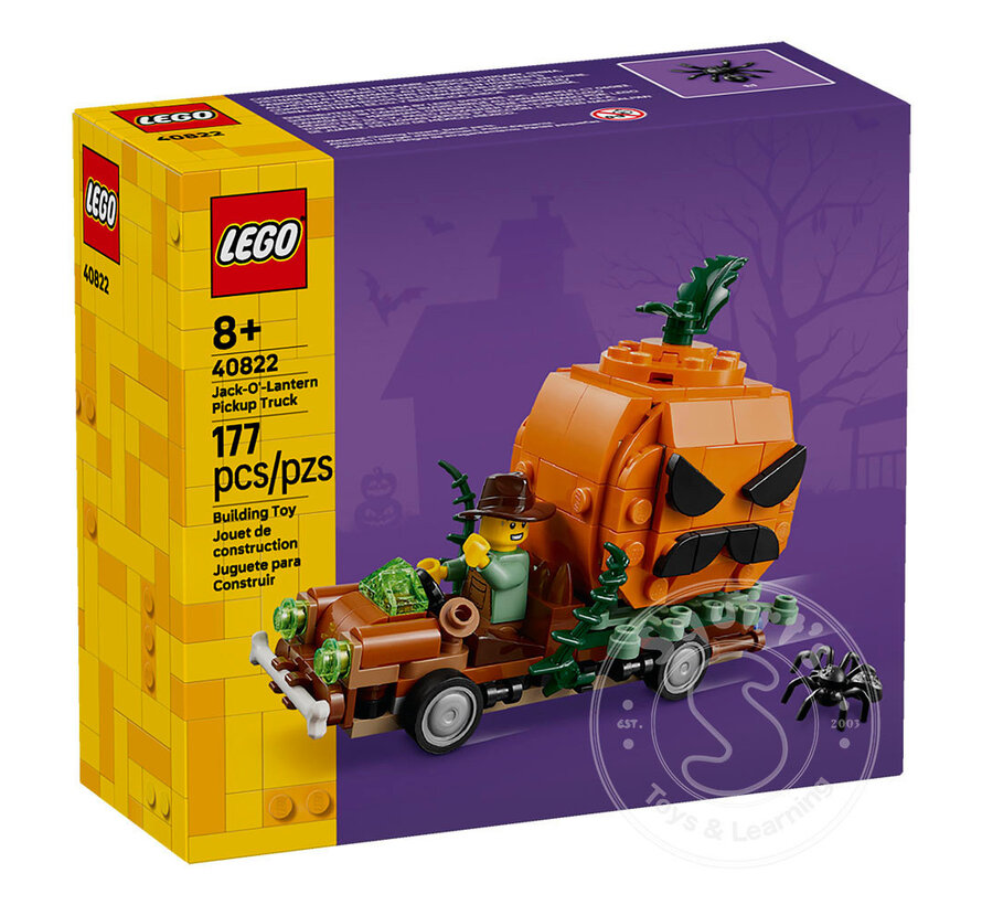 LEGO® Jack-O'-Lantern Pickup Truck
