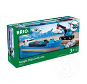 Brio Brio Freight Ship and Crane