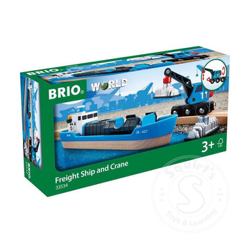 Brio Brio Freight Ship and Crane