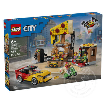 LEGO® LEGO® City Pizza Delivery Experience with Vehicles