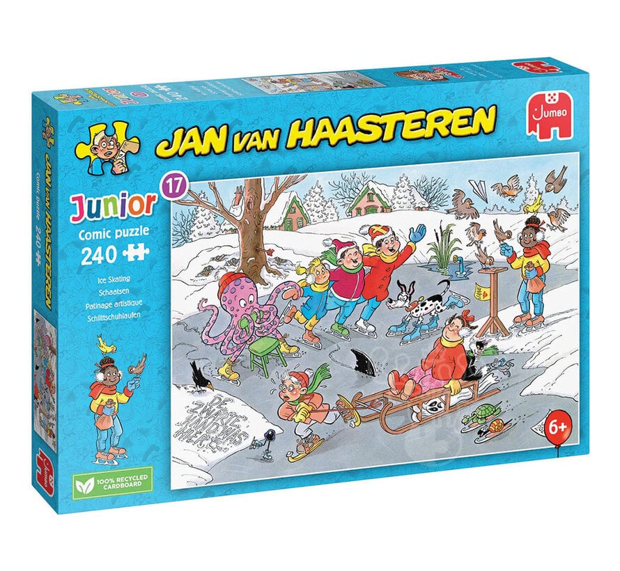 Jumbo Jan van Haasteren Junior #17 Ice Skating 240pcs