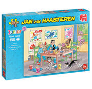 Jumbo Jumbo Jan van Haasteren Junior #20 Clay Art Puzzle 150pcs