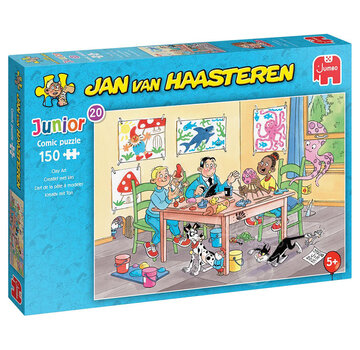 Jumbo Jumbo Jan van Haasteren Junior #20 Clay Art Puzzle 150pcs