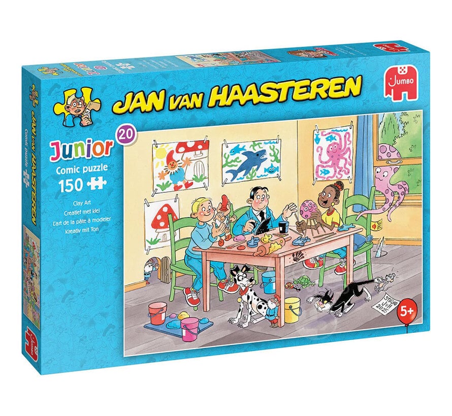 Jumbo Jan van Haasteren Junior #20 Clay Art Puzzle 150pcs