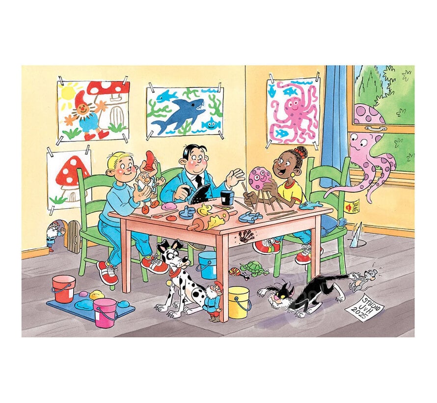 Jumbo Jan van Haasteren Junior #20 Clay Art Puzzle 150pcs