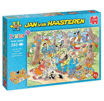 Jumbo Jumbo Jan van Haasteren Junior #21 King's Day Market 240pcs