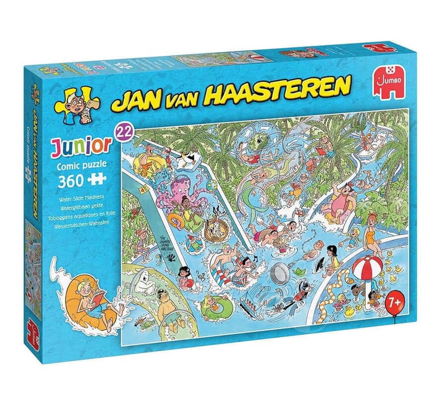 Jumbo Jan van Haasteren Junior #22 Water Slide Madness Puzzle 360pcs