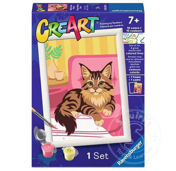 Ravensburger CreArt Paint by Numbers - Maine Coon Kitten