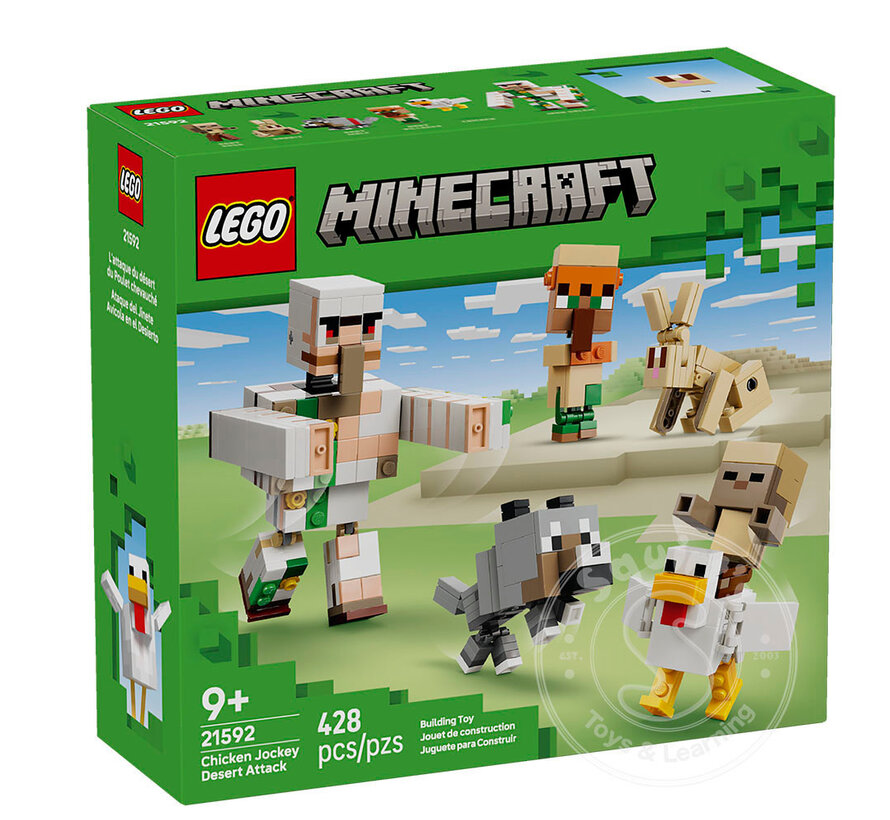 LEGO® Minecraft Chicken Jockey Desert Attack