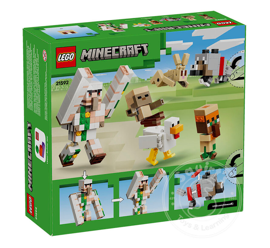 LEGO® Minecraft Chicken Jockey Desert Attack
