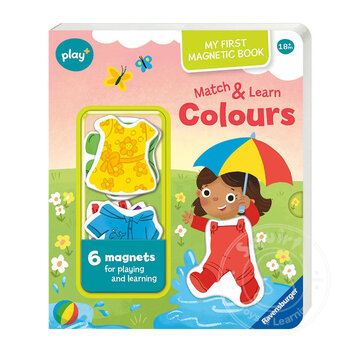 Play+ FINAL SALE: My 1st Magnetic Book: Colours (Dented Corners)