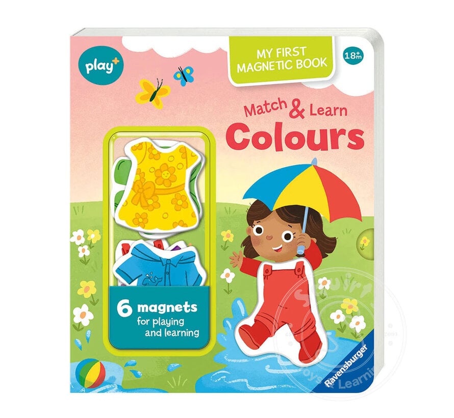 FINAL SALE: My 1st Magnetic Book: Colours (Dented Corners)