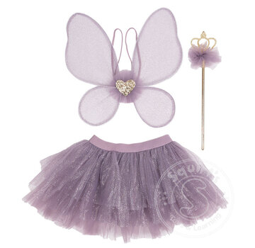 Great Pretenders Great Pretenders Royal Fairy Princess Skirt Set, Purple (4-6)