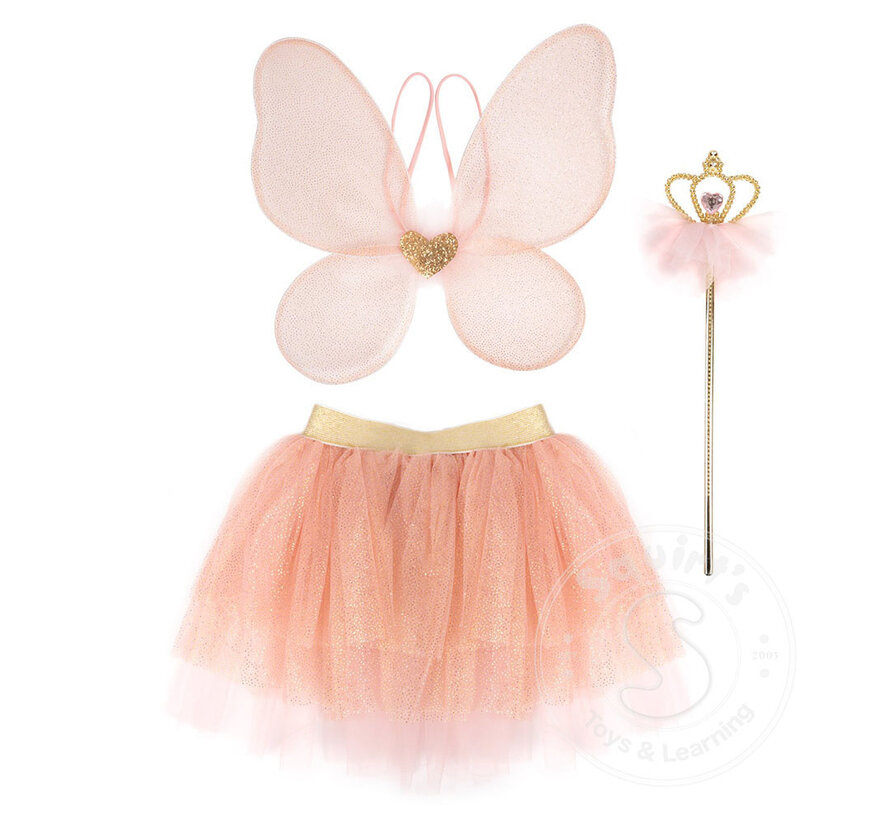 Great Pretenders Royal Fairy Princess Skirt Set, Pink (4-6)