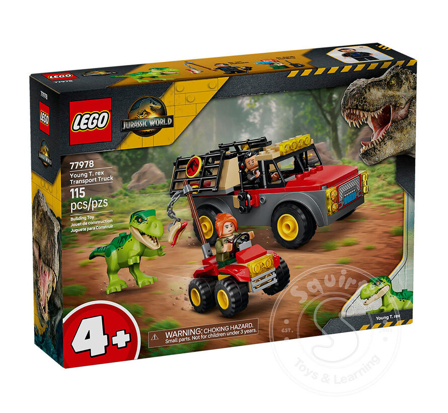 LEGO® Jurassic World™ Young T. rex Transport Truck