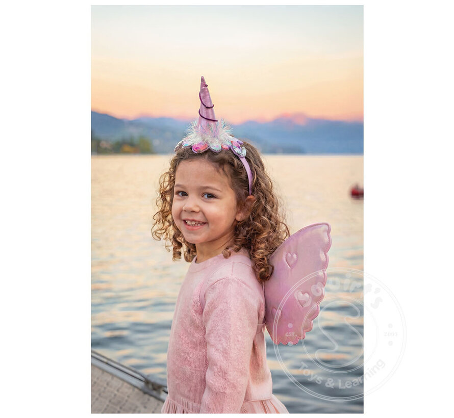 Great Pretenders Moonbeam Alicorn Headband & Wings