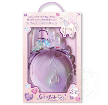 Great Pretenders Great Pretenders Moonbeam Alicorn Headband & Wings