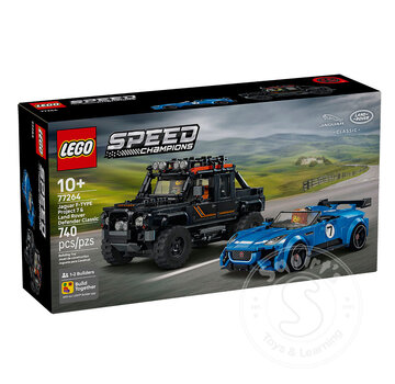 LEGO® LEGO® Speed Champions Jaguar Project 7 & Land Rover Defender