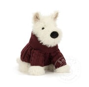 Jellycat Jellycat Munro Scottie Dog Winter Jumper Outfit