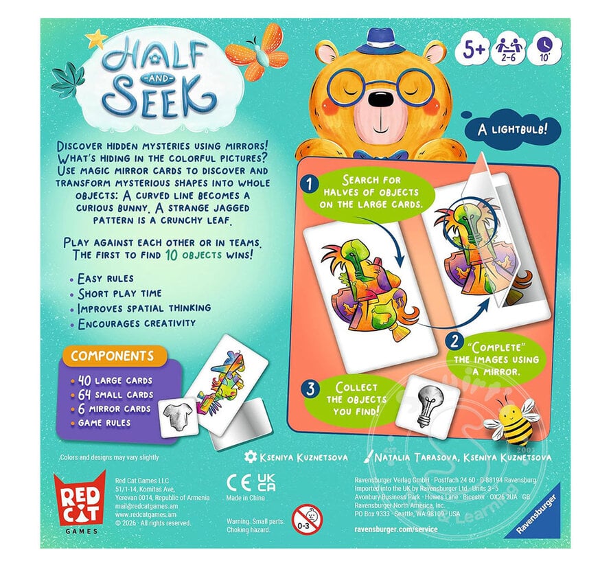Half and Seek Game