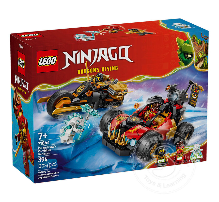 LEGO® Ninjago® Kai and Cole's Combiner Vehicles