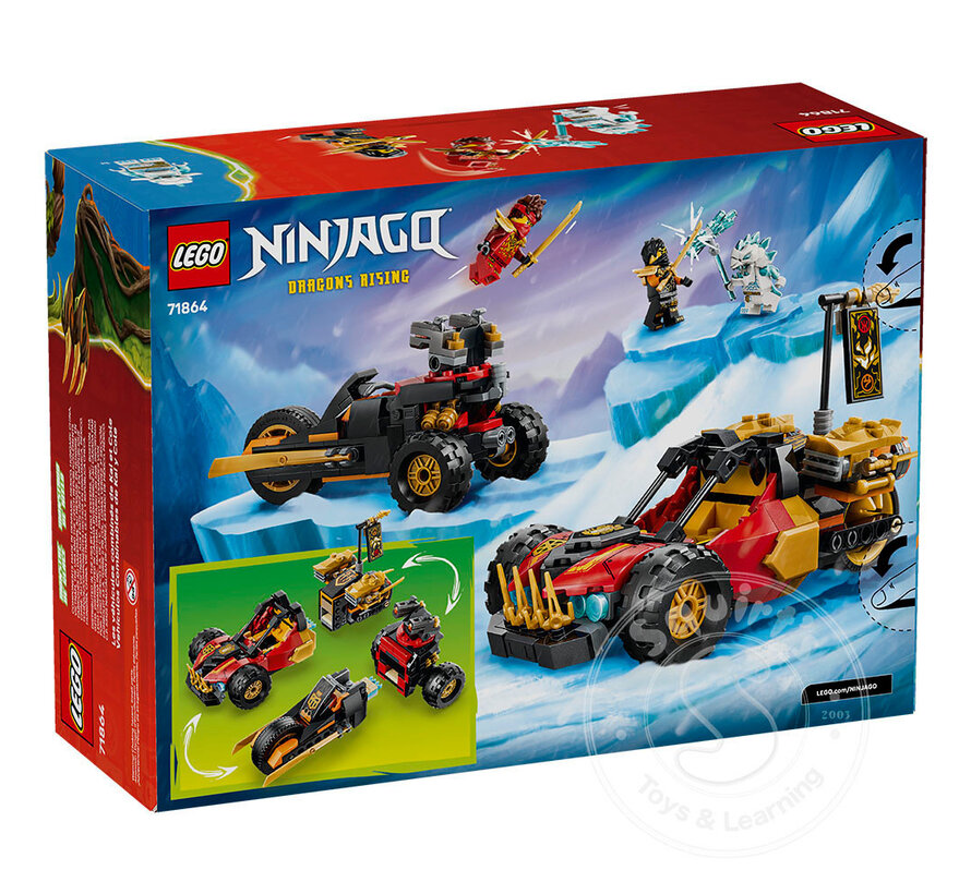 LEGO® Ninjago® Kai and Cole's Combiner Vehicles