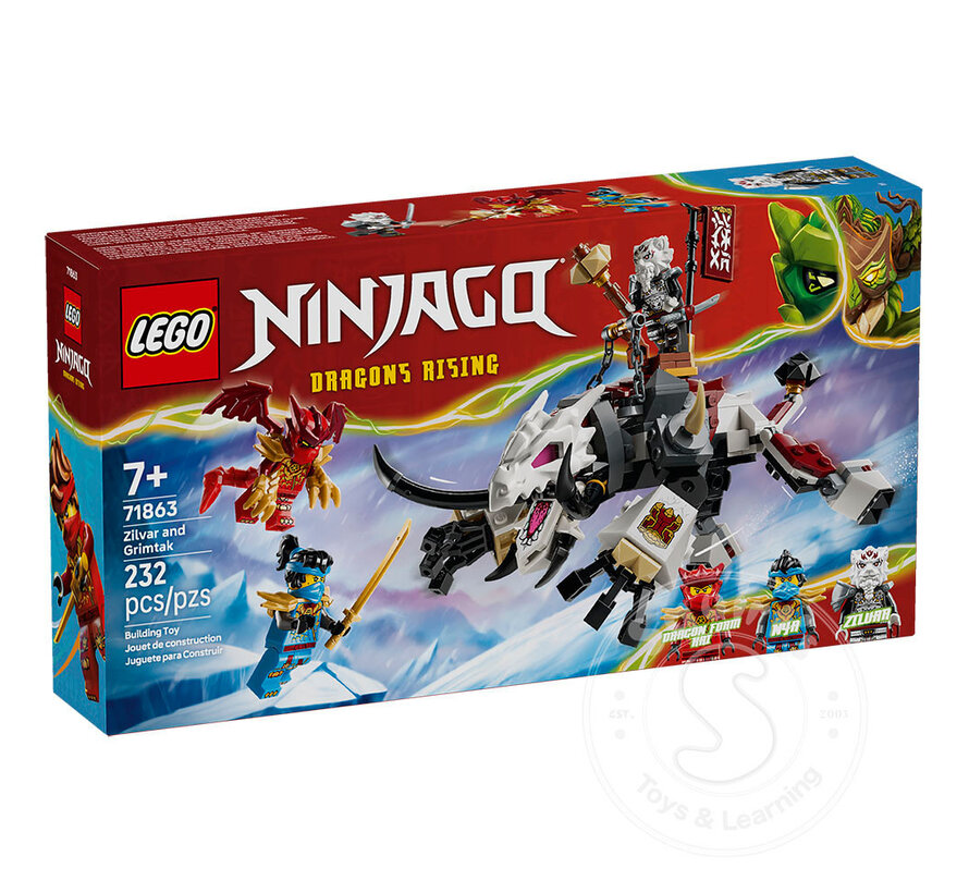 LEGO® Ninjago® Zilvar and Grimtak the Dragon Beast
