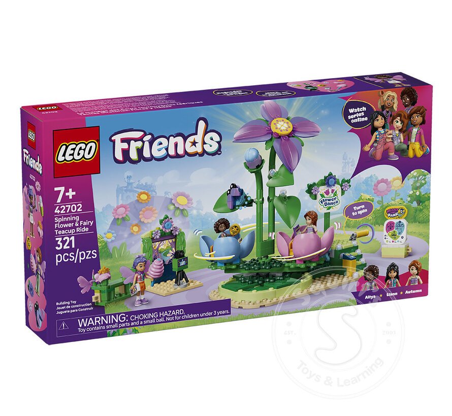 LEGO® Friends Spinning Flower & Fairy Teacup Ride