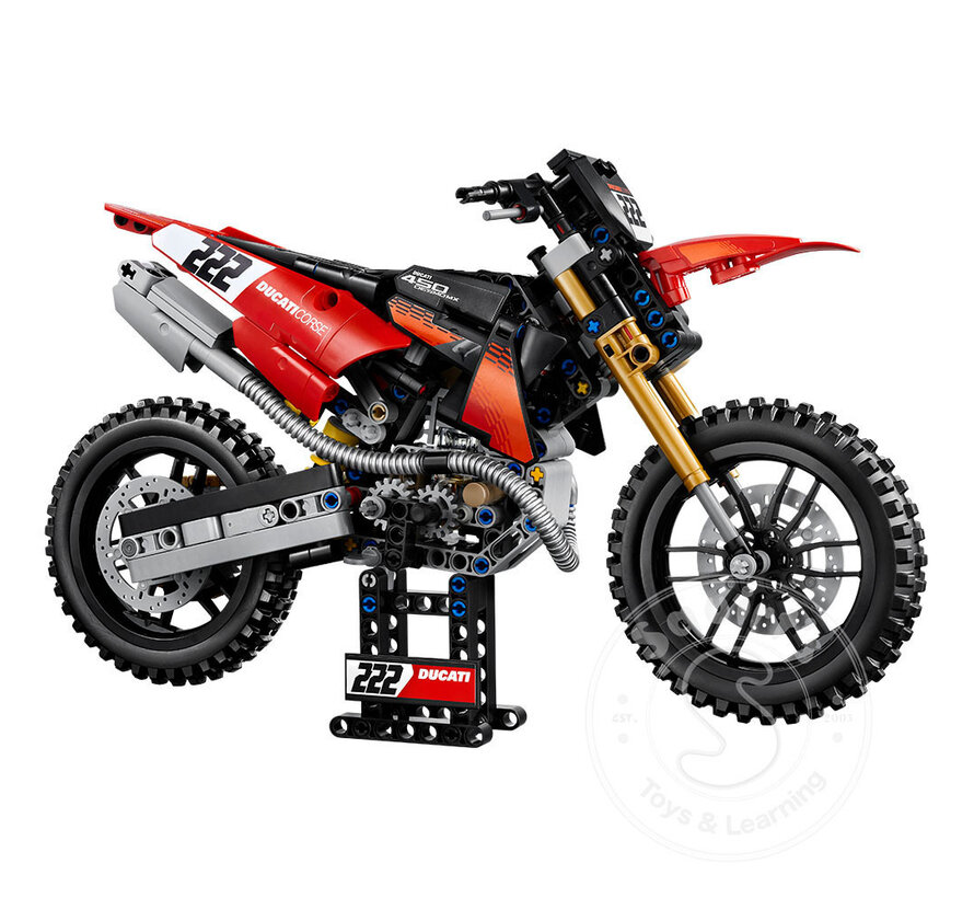 LEGO® Technic Ducati Desmo450 MX Factory Motorcycle