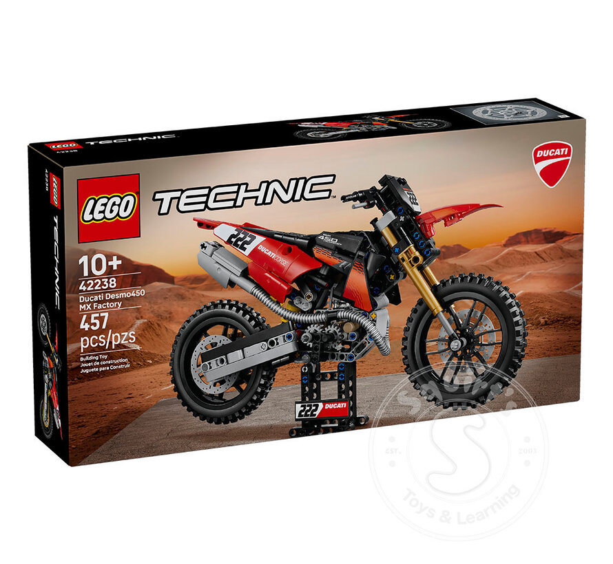 LEGO® Technic Ducati Desmo450 MX Factory Motorcycle
