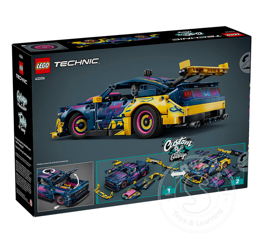 LEGO® Technic Custom Garage Ford Mustang GT Car