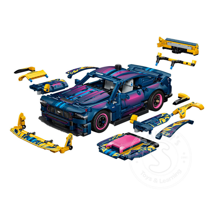 LEGO® Technic Custom Garage Ford Mustang GT Car
