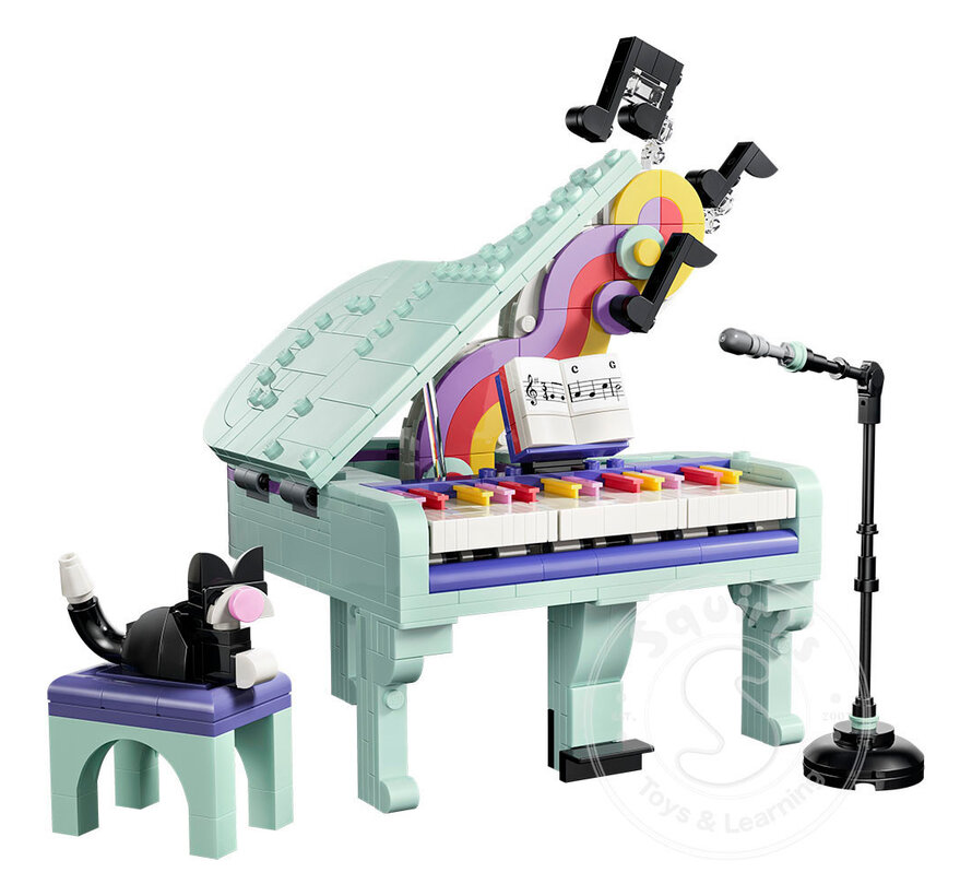 LEGO® Creator 3-in-1 Music Decor Piano with Cat