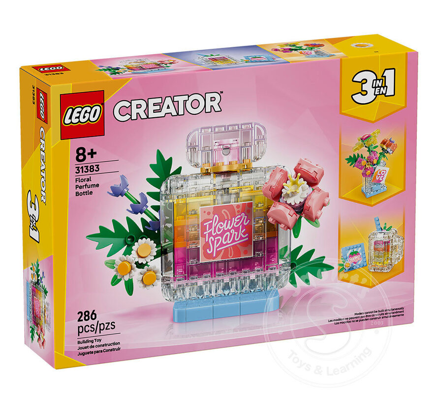 LEGO® Creator 3-in-1 Floral Decor Perfume Bottle