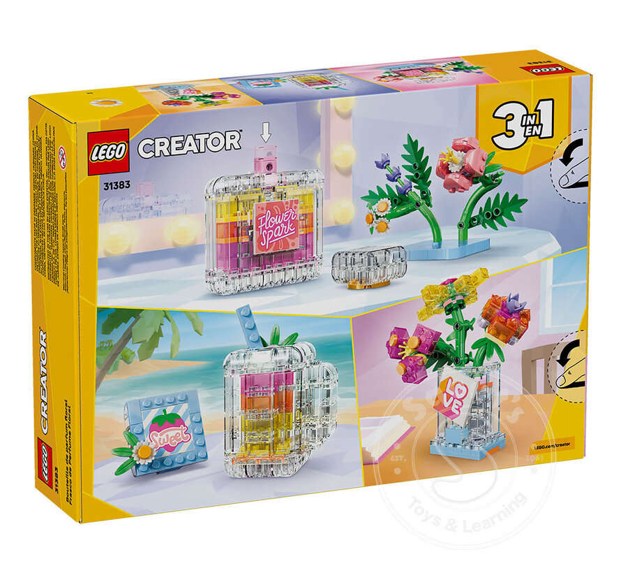 LEGO® Creator 3-in-1 Floral Decor Perfume Bottle
