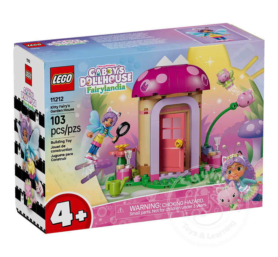 LEGO® 4+ Kitty Fairy's Garden House