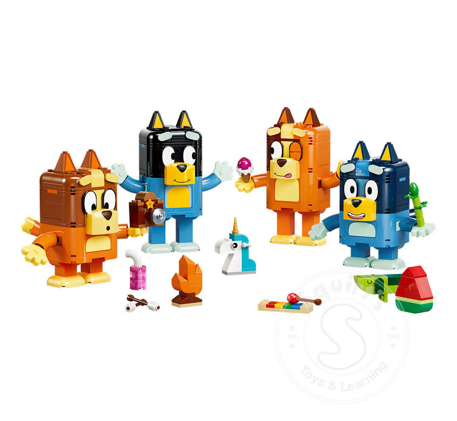 LEGO Brick-Built Bluey Family