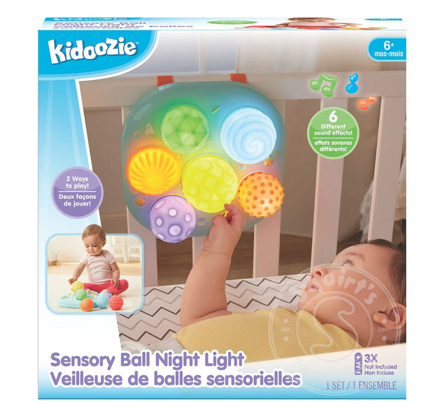 Kidoozie Sensory Ball Night Light