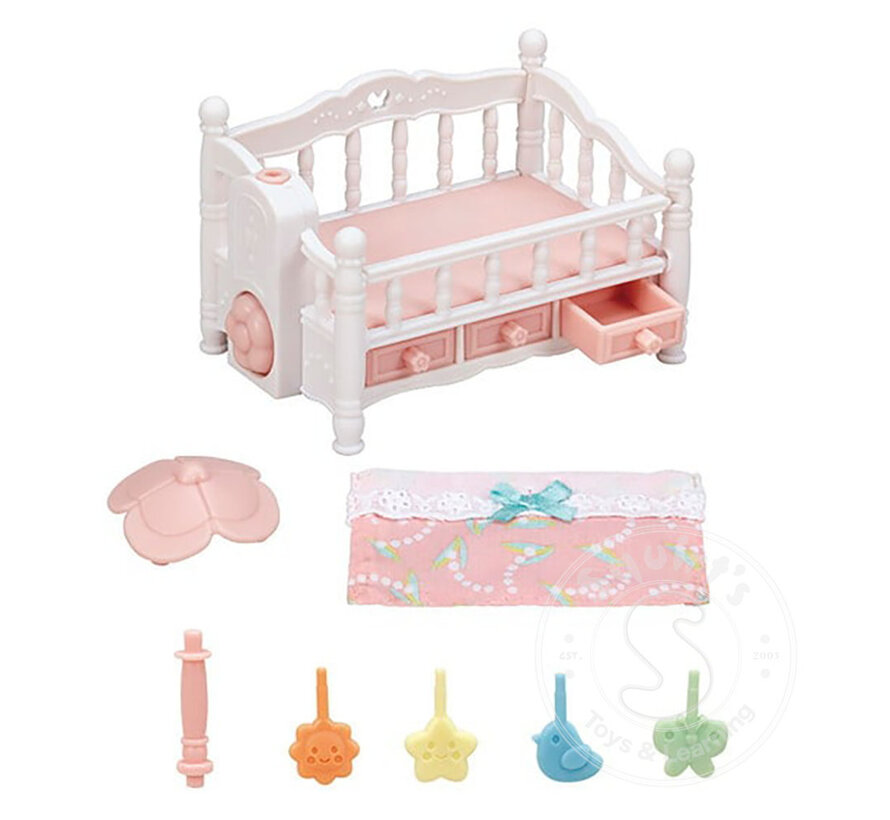 Calico Critters Crib With Mobile