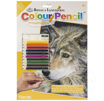 Royal & Langnickel Royal & Langnickel Colour (Pencil) by Number: Curious Eyes