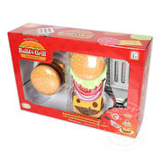 Magnetic Build & Grill Hamburger Set