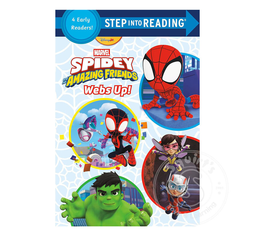 Spidey & His Amazing Friends: Webs Up! (Marvel) - 4 Early Readers