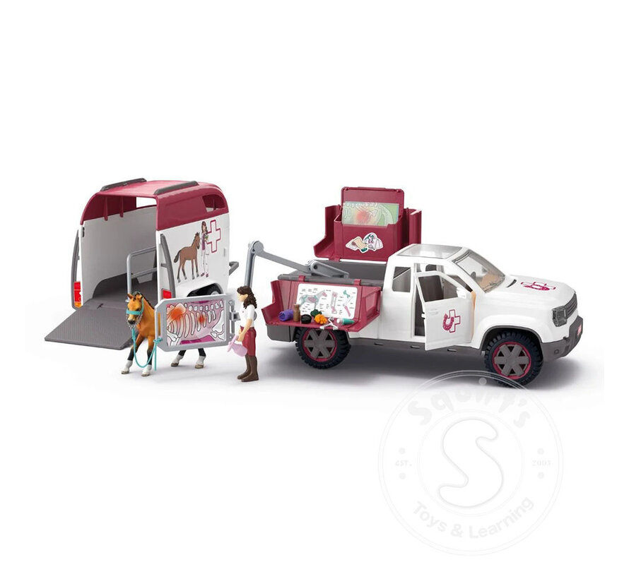 Schleich Mobile Vet. with trailor