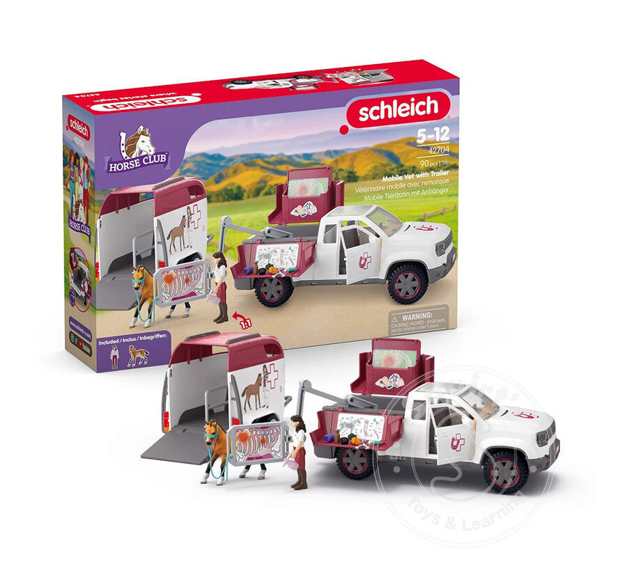 Schleich Mobile Vet. with trailor