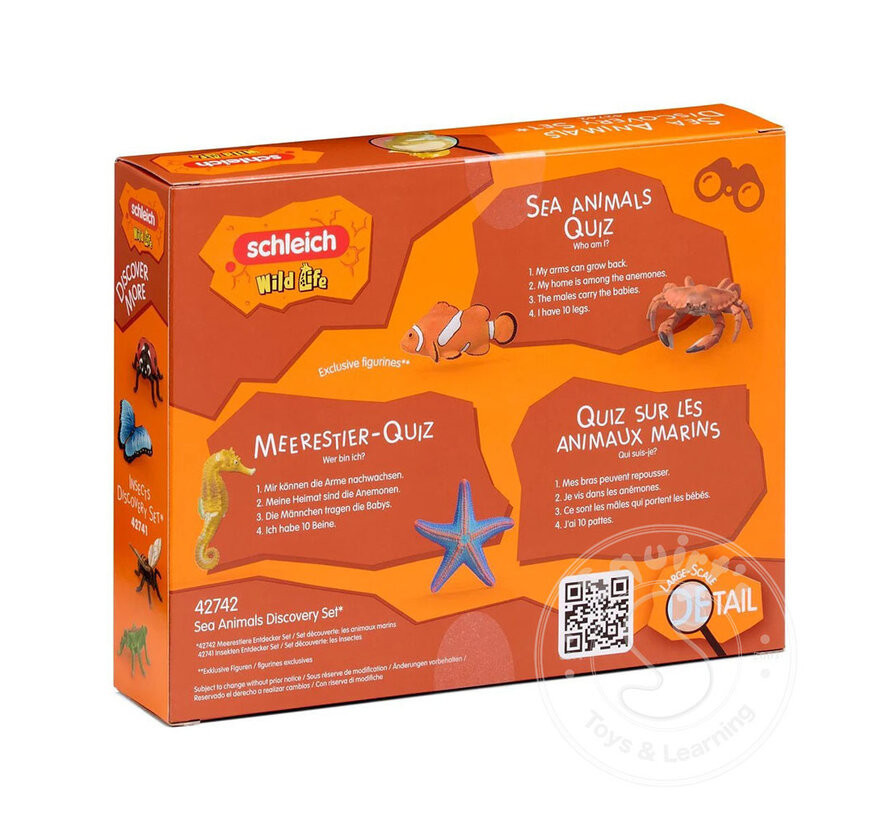 Schleich Sea Animals Discovery Set